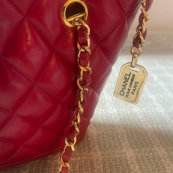 Real Vintage 1992 Chanel pocketbook - Picture 13 of 14